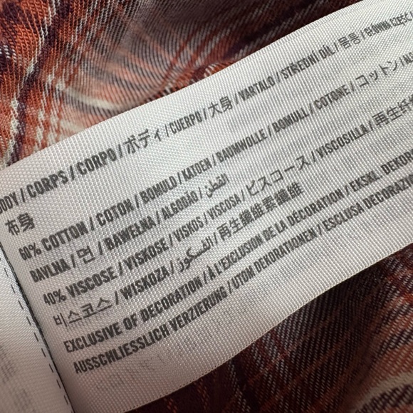 ABERCROMBIE & FITCH Soft flannel - Picture 10 of 10